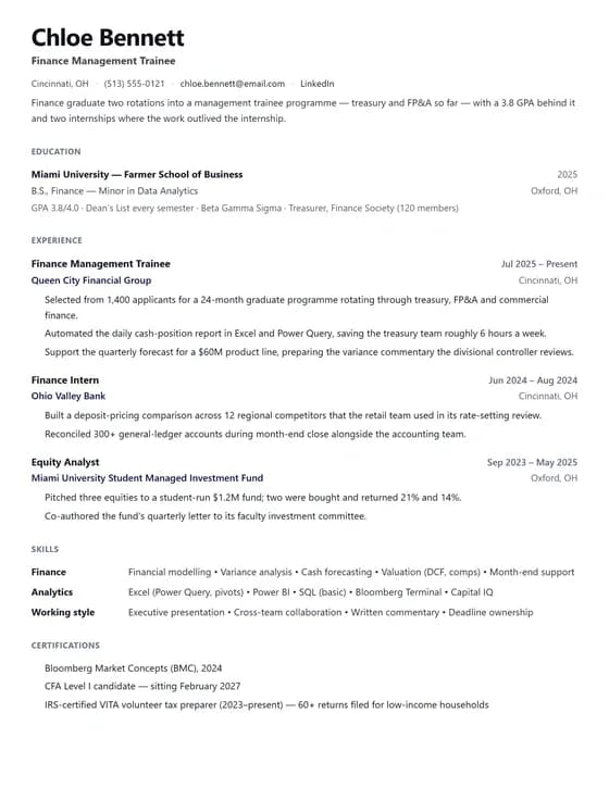 Administrative & Office resume sample